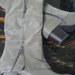 Grey Fergalicious Boots
